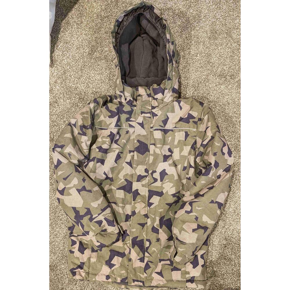 Iceburg Outerwear Camo Hooded Parka Jacket Youth M 7/8